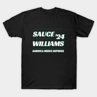 NY Jets Sauce Gardner Q Williams 2024 T-Shirt